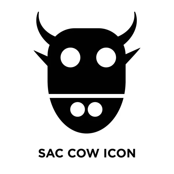 Vecteur Icône Vache Sacrée Isolé Sur Fond Blanc Concept Logo — Image vectorielle