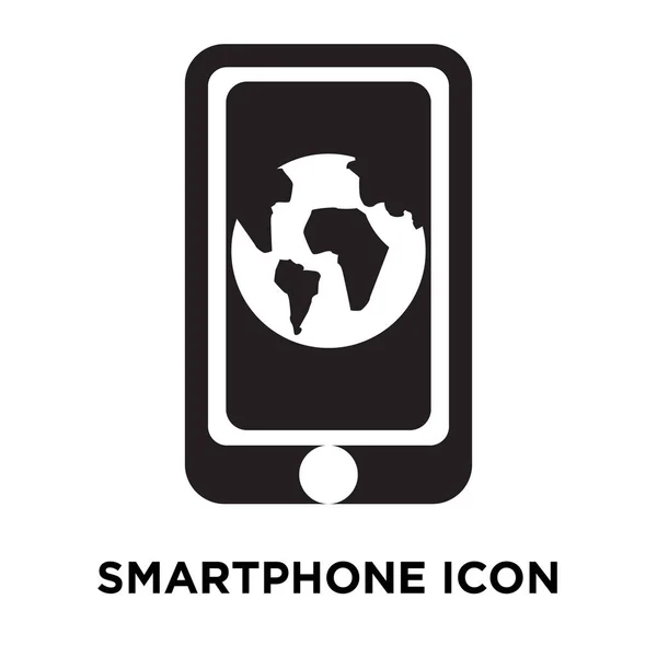Smartphone Icon Vector Izolat Fundal Alb Conceptul Logo Ului Semnului — Vector de stoc