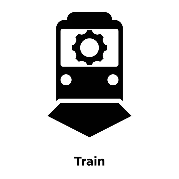 Τρένο Διάνυσμα Εικονίδιο Απομονωθεί Λευκό Φόντο Λογότυπο Έννοια Της Αμαξοστοιχίας — Διανυσματικό Αρχείο