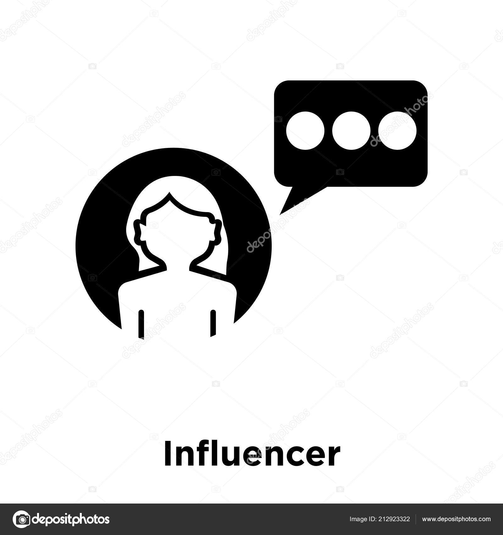 Påverkare Ikonen Vektor Isolerad Vit Bakgrund Logotypen Begreppet Påverkare  Logga — stockvektor av ©TopVectorStock 212923322, image size:1600x1700