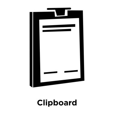 Beyaz arka plan, logo şeffaf arka plan, pano işareti kavramı üzerinde izole Pano simge vektör siyah sembol dolu