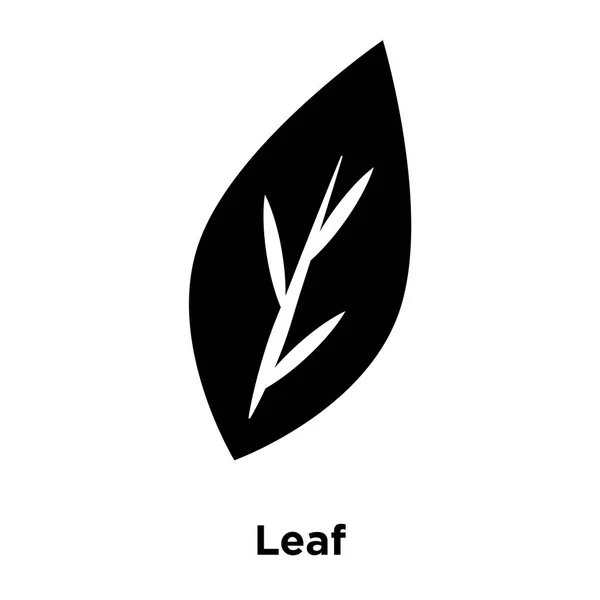Blatt Icon Vektor Isoliert Auf Weißem Hintergrund Logo Konzept Des — Stockvektor