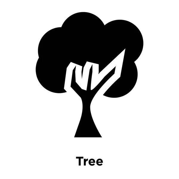 Vetor Ícone Árvore Isolado Fundo Branco Conceito Logotipo Sinal Árvore — Vetor de Stock