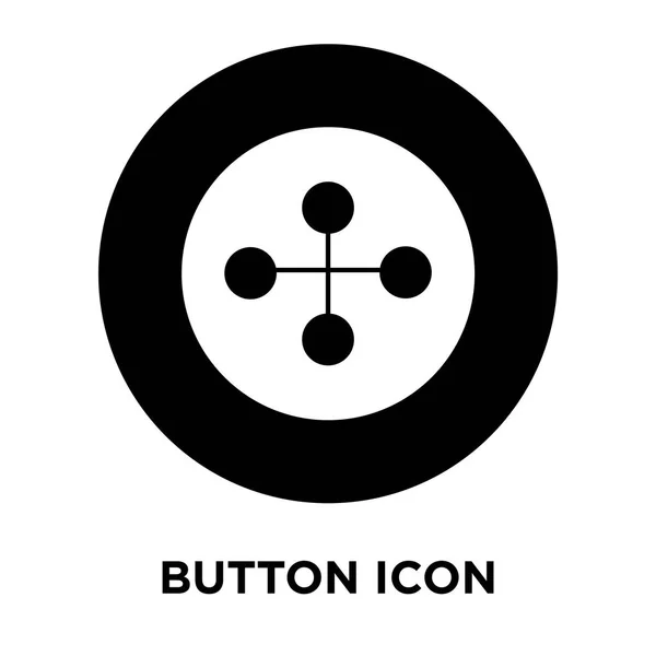 Vetor Ícone Botão Isolado Fundo Branco Conceito Logotipo Sinal Botão —  Vetores de Stock