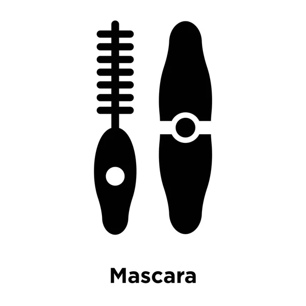 Mascara Symbol Vektor Isoliert Auf Weißem Hintergrund Logo Konzept Der — Stockvektor