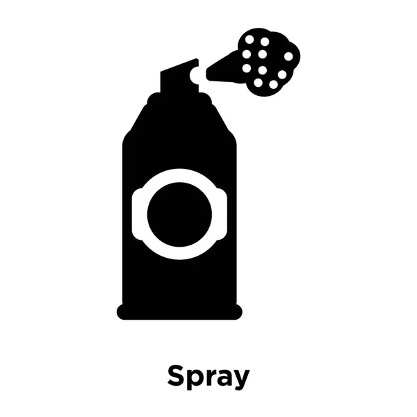 Spray Icon Vector Isolated White Background Logo Concept Spray Sign — Stock Vector