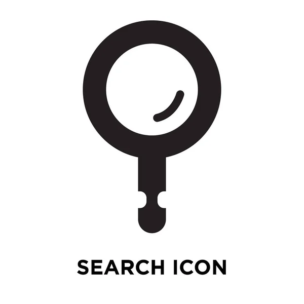 Icône Recherche Vecteur Isolé Sur Fond Blanc Concept Logo Signe — Image vectorielle