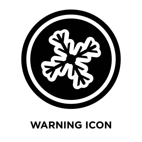 Warning Icon Vector Isolated White Background Logo Concept Warning Sign — Stock Vector
