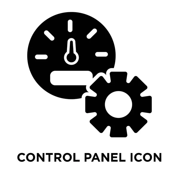 Піктограма Панелі Керування Вектор Ізольовано Білому Тлі Концепція Логотипу Знака — стоковий вектор