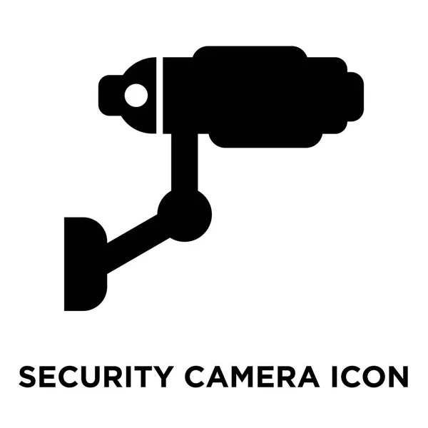 Sicherheitskamera Symbol Vektor Isoliert Auf Weißem Hintergrund Logo Konzept Der — Stockvektor