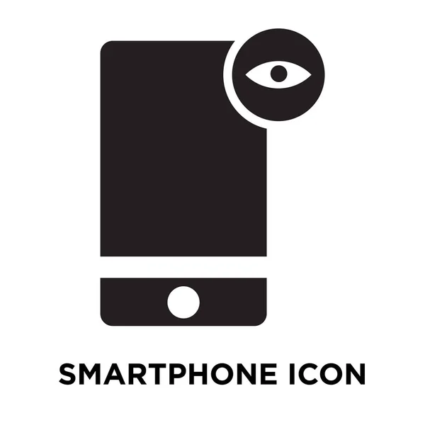 Smartphone Icono Vector Aislado Sobre Fondo Blanco Concepto Logotipo Smartphone — Archivo Imágenes Vectoriales