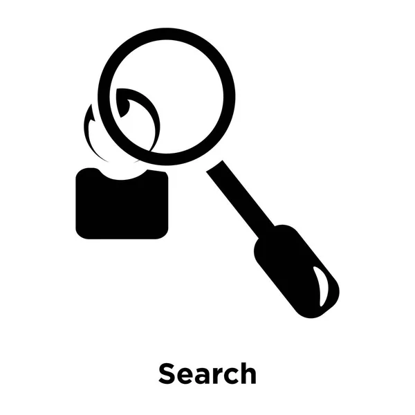 Вектор Значка Пошуку Ізольовано Білому Тлі Концепція Логотипу Знака Пошуку — стоковий вектор