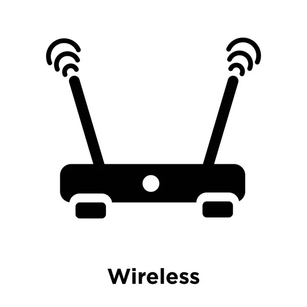 Wireless Εικόνα Διάνυσμα Που Απομονώνονται Λευκό Φόντο Λογότυπο Έννοια Ασύρματου — Διανυσματικό Αρχείο