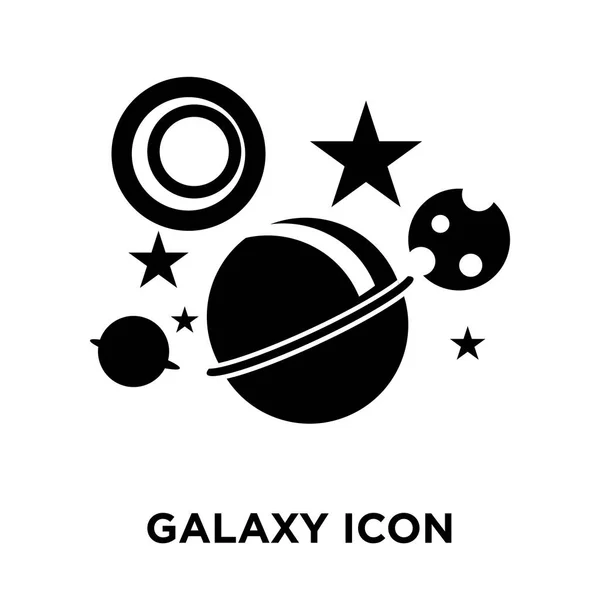Вектор Иконок Галактики Изолирован Белом Фоне Концепция Логотипа Галактики Прозрачном — стоковый вектор