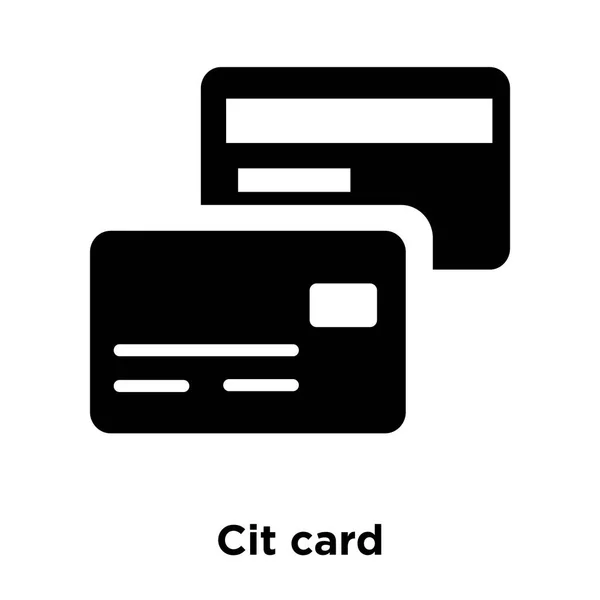 Karta Kredytowa Wektor Ikona Białym Tle Białym Tle Koncepcja Logo — Wektor stockowy