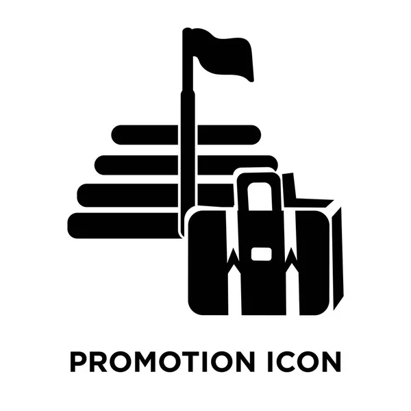 Vektorové Ikony Propagace Izolovaných Bílém Pozadí Logo Koncepci Propagace Nápis — Stockový vektor