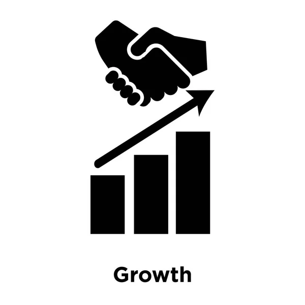 Wachstumsikone Vektor Isoliert Auf Weißem Hintergrund Logo Konzept Des Wachstums — Stockvektor