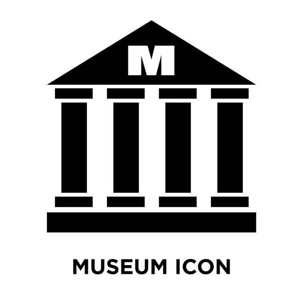 Icône Musée Vecteur Isolé Sur Fond Blanc Logo Concept Signe — Image vectorielle