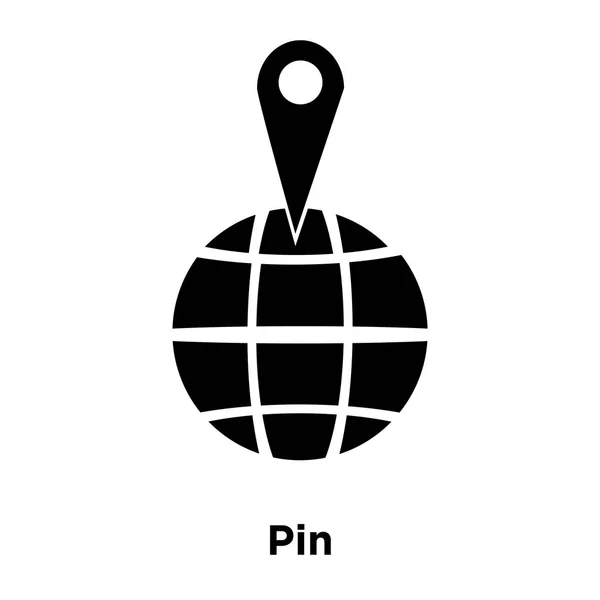 Kód Pin Ikonu Vektorové Izolovaných Bílém Pozadí Logo Pojmu Pin — Stockový vektor