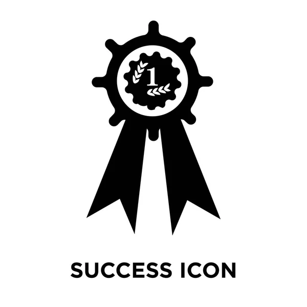Вектор Иконки Успеха Изолирован Белом Фоне Концепция Логотипа Знак Успеха — стоковый вектор