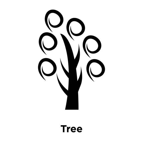 Vetor Ícone Árvore Isolado Fundo Branco Conceito Logotipo Sinal Árvore — Vetor de Stock