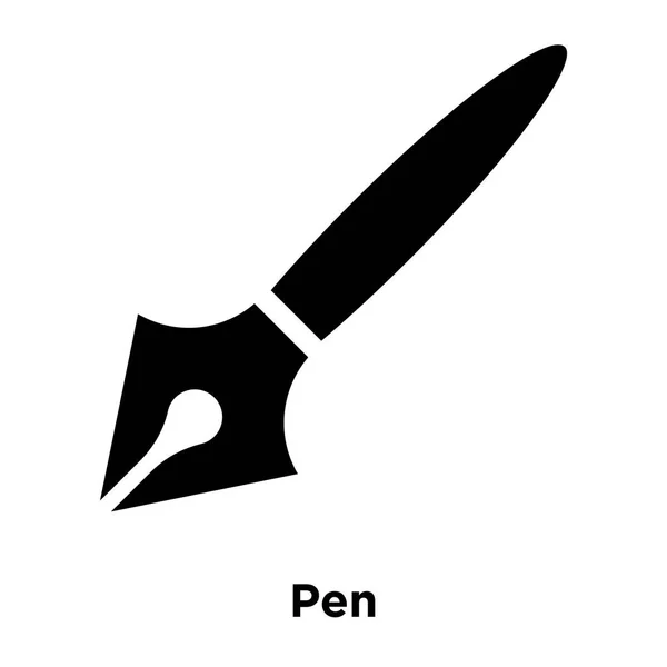 Stift Symbol Vektor Isoliert Auf Weißem Hintergrund Logo Konzept Des — Stockvektor