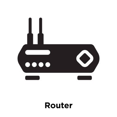 Beyaz arka plan, logo şeffaf arka plan, yönlendirici işareti kavramı üzerinde izole yönlendirici simge vektör siyah sembol dolu