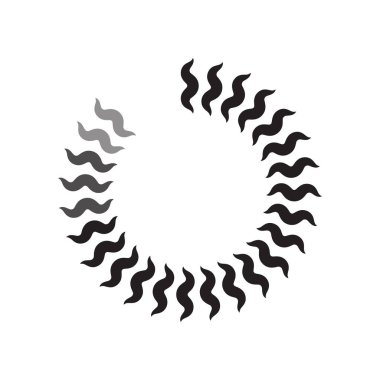 Beyaz arka plan üzerinde izole simge vektör yükleme, yükleme işaretini şeffaf arka plan, logo kavramı dolu siyah sembolü