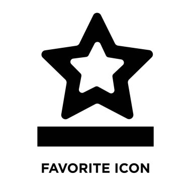 Beyaz arka plan, logo şeffaf arka plan, favori işareti kavramı üzerinde izole favori simgesi vektör siyah sembol dolu