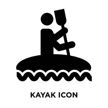 Beyaz arka plan, logo şeffaf arka plan, kayık işareti kavramı üzerinde izole kayık simge vektör siyah sembol dolu