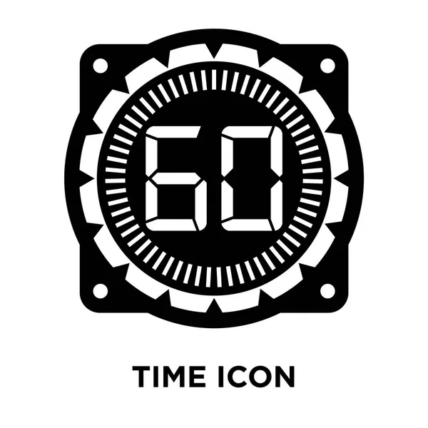 Ikonu Vektorové Izolované Bílém Pozadí Logo Pojetí Času Podepsat Průhledném — Stockový vektor