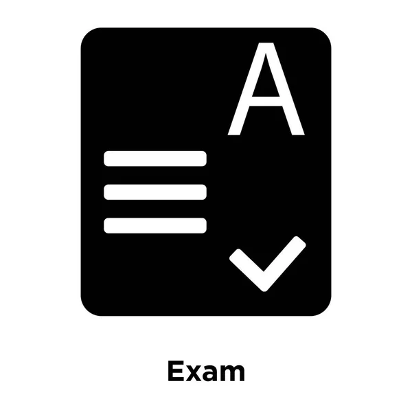 Prüfungssymbolvektor Isoliert Auf Weißem Hintergrund Logo Konzept Des Prüfungszeichens Auf — Stockvektor