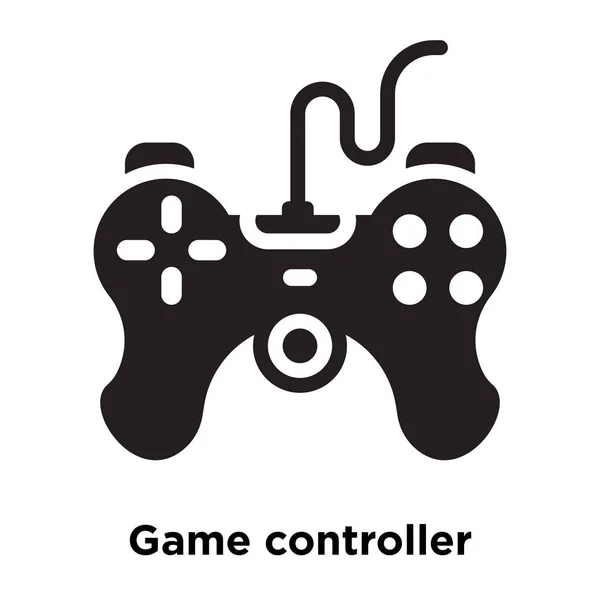 Game Controller Icon Vector Isolated White Background Logo Concept Game — Stock Vector