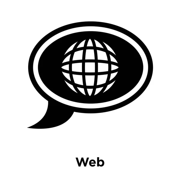 Vector Icono Web Aislado Sobre Fondo Blanco Concepto Logotipo Signo — Vector de stock