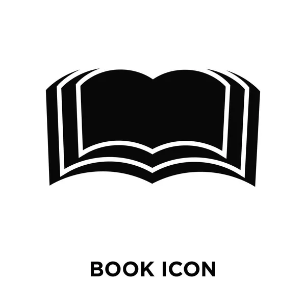 Иконка Книги Вектор Изолирован Белом Фоне Логотип Концепции Книги Знак — стоковый вектор