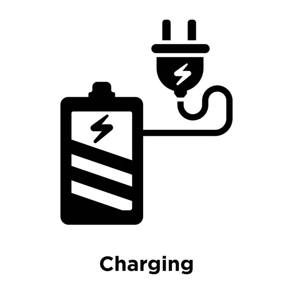 Ladesymbol Vektor Isoliert Auf Weißem Hintergrund Logo Konzept Des Ladezeichens — Stockvektor