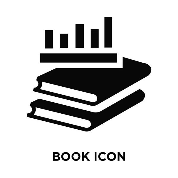 Icono Del Libro Vector Aislado Sobre Fondo Blanco Concepto Logotipo — Archivo Imágenes Vectoriales