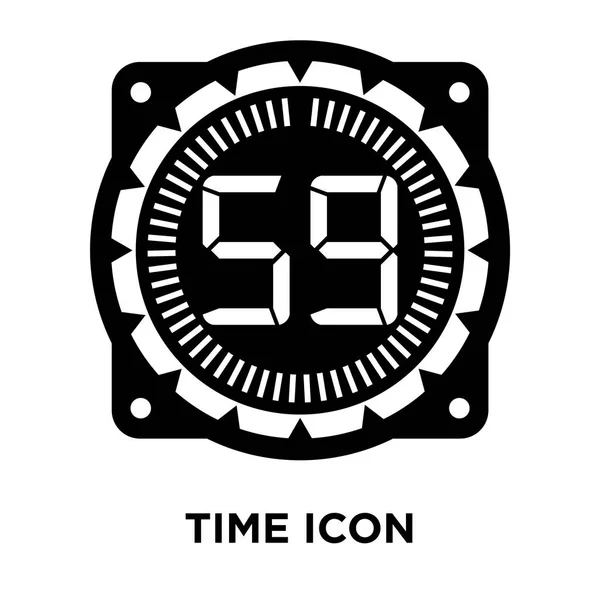 Ikonu Vektorové Izolované Bílém Pozadí Logo Pojetí Času Podepsat Průhledném — Stockový vektor