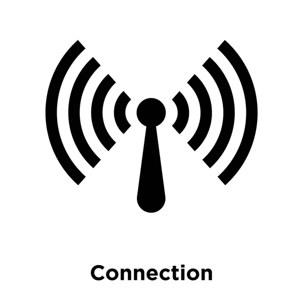 Διάνυσμα Εικονίδιο Σύνδεση Που Απομονώνονται Λευκό Φόντο Λογότυπο Έννοια Του — Διανυσματικό Αρχείο