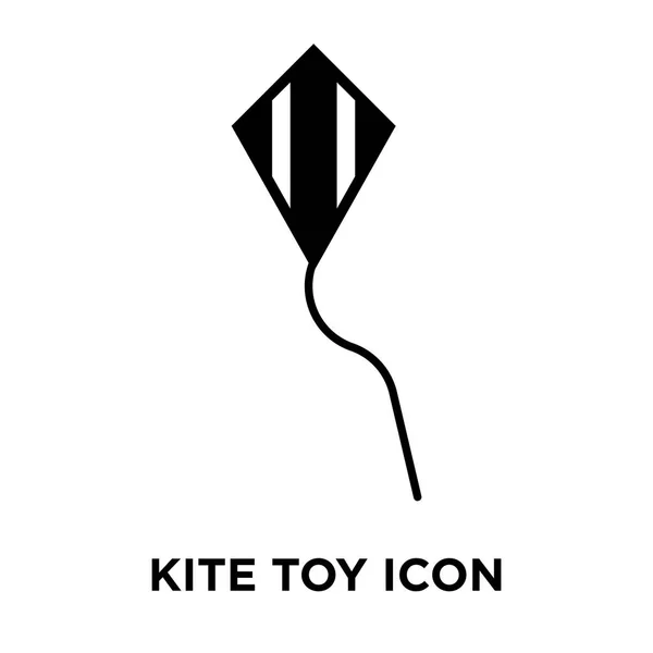 Kite Toy Icon Vector Isolated White Background Logo Concept Kite — Stock Vector