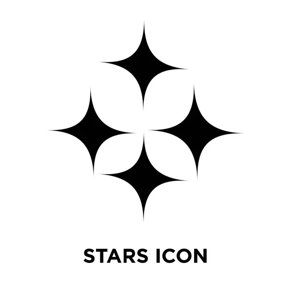 Beyaz Arka Plan Logo Şeffaf Arka Plan Yıldız Işareti Kavramı — Stok Vektör