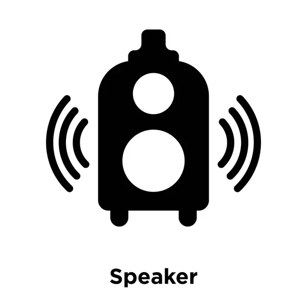 Lautsprecher Symbol Vektor Isoliert Auf Weißem Hintergrund Logo Konzept Des — Stockvektor