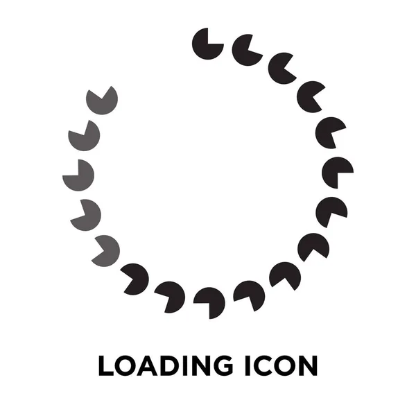 Loading Icon Vector Isolated White Background Logo Concept Loading Sign — Stock Vector