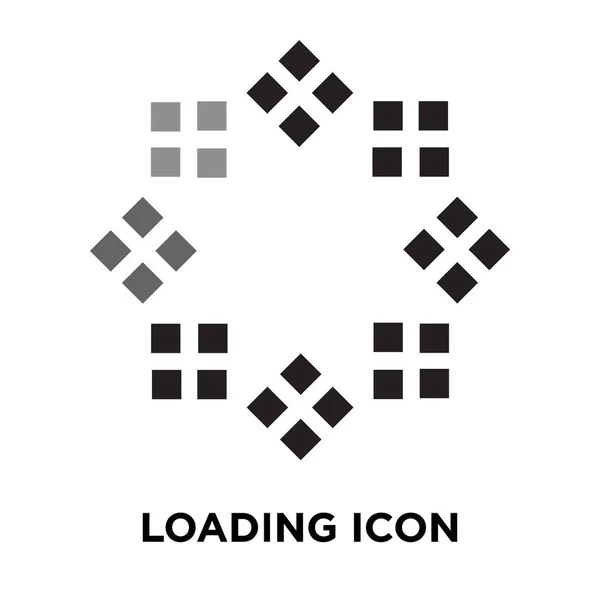 Загрузка Вектора Иконки Изолированы Белом Фоне Концепция Логотипа Загрузка Знак — стоковый вектор