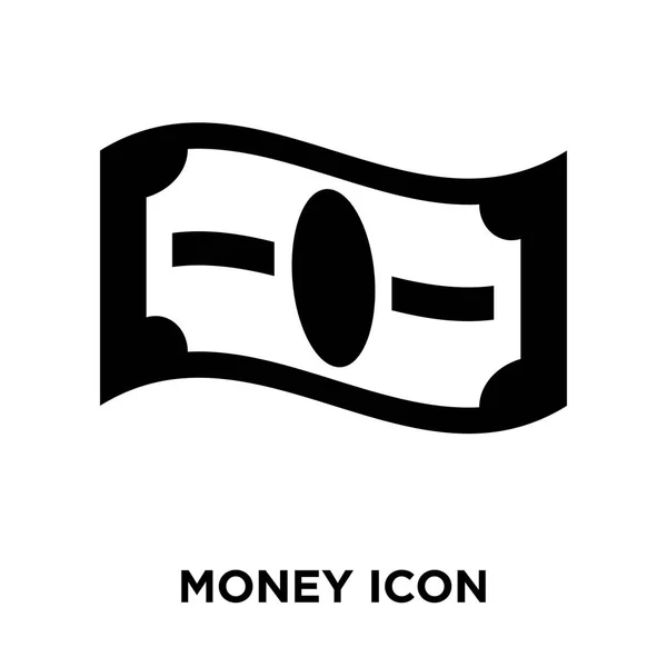 Vector Icono Dinero Aislado Sobre Fondo Blanco Concepto Logotipo Signo — Archivo Imágenes Vectoriales