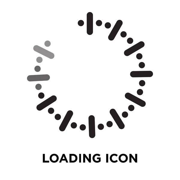 Vecteur Icône Chargement Isolé Sur Fond Blanc Concept Logo Signe — Image vectorielle