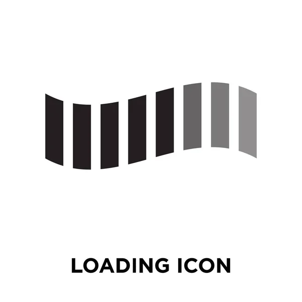 Laden Pictogram Vector Geïsoleerd Een Witte Achtergrond Logo Concept Van — Stockvector
