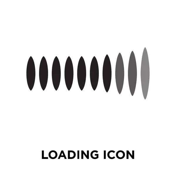 Logotyp Begreppet Lastning Logga Med Transparant Bakgrund Lastning Ikonen Vektor — Stock vektor