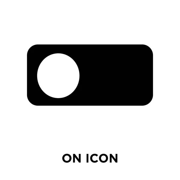 Sur Icône Vecteur Isolé Sur Fond Blanc Concept Logo Sur — Image vectorielle