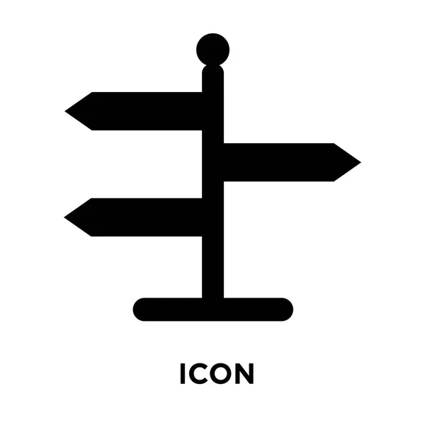 Tecken Ikonen Vektor Isolerad Vit Bakgrund Logotypen Begreppet Tecken Logga — Stock vektor